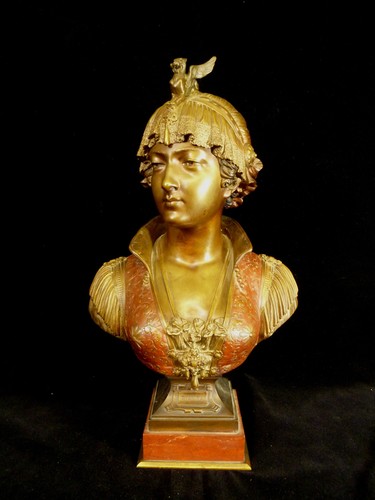 Busto bronzo firmato - in,